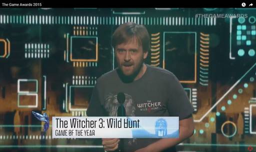 The Witcher 3: Wild Hunt - The Game Awards 2015 - Триумф Ведьмак 3